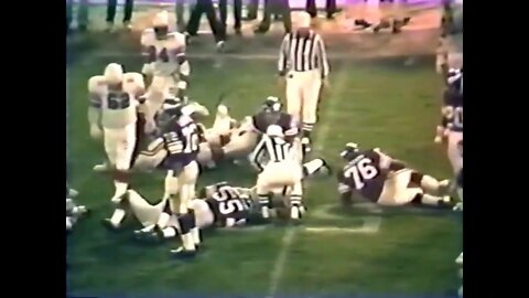 1977-11-06 St. Louis Cardinals vs Minnesota Vikings