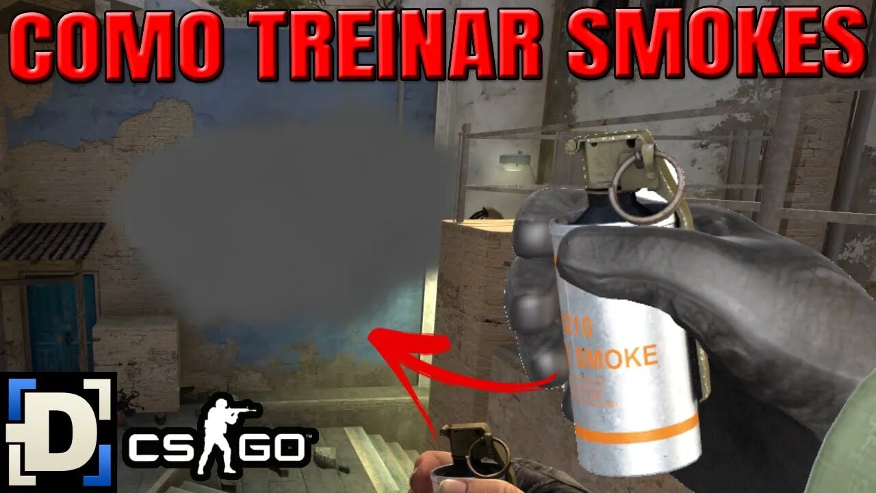 CSGO - Melhores Comandos para Treinar Smokes e outras granadas