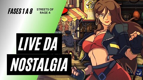 ✅Live da Nostalgia - Muita porrada com a senhorita Blaze