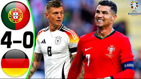 Portugal vs Germany 4-0 - All Goals and Highlights 2024 💥 RONALDO