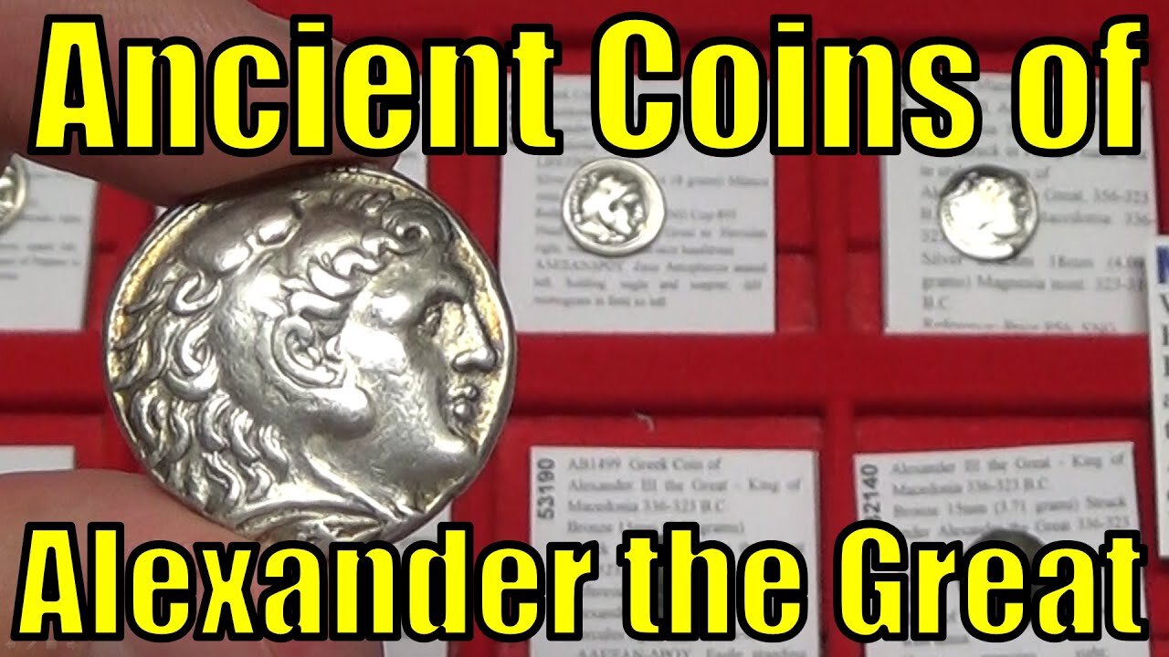 ALEXANDER III the GREAT Ancient Greek Coins COLLECTING GUIDE in Gold Silver & Bronze #trustedcoins