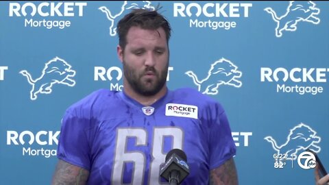 Taylor Decker describes Lions' 'unique' player-led practice