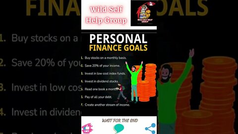 🔥Personal finance goals🔥#shorts🔥#wildselfhelpgroup🔥13 August 2022🔥