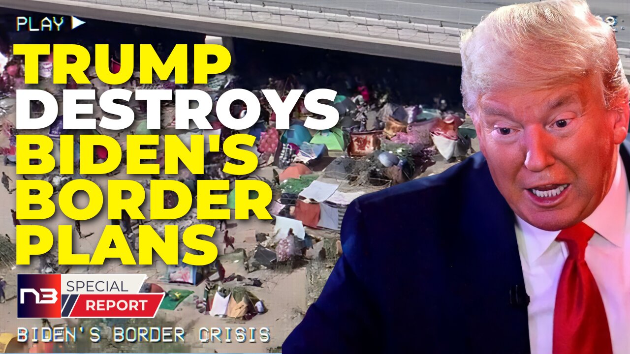 Trump Rips Biden’s Border Order As Biden-Harris Claim Project 2025 Plan To Jail Opponents