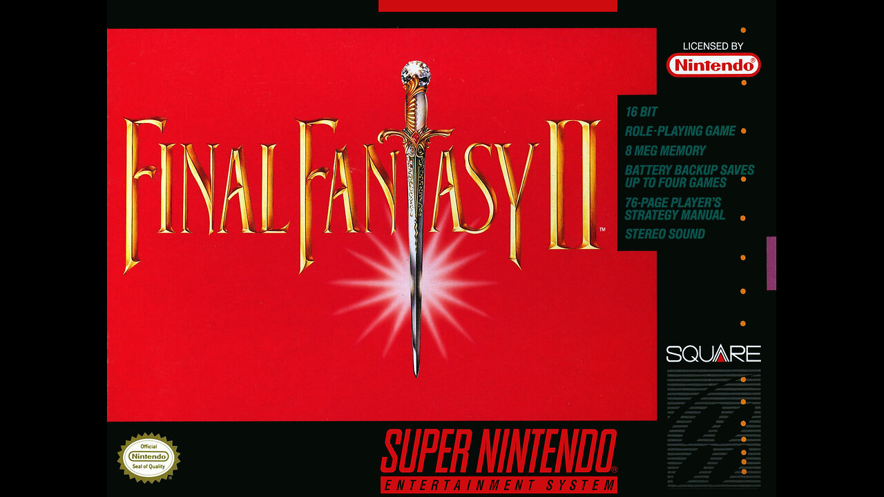 Final Fantasy 2 1988 SNES Nintendo pt.2 LIVE Playthrough - Retro Games Live