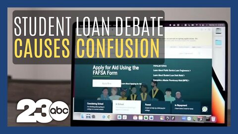 Student loan forgiveness debate causes confusion