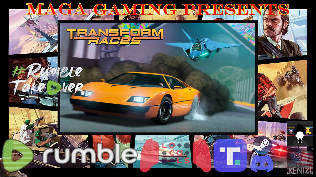 GTAO - Transform Races Week: Tuesday w/ SandKing and SquallRush