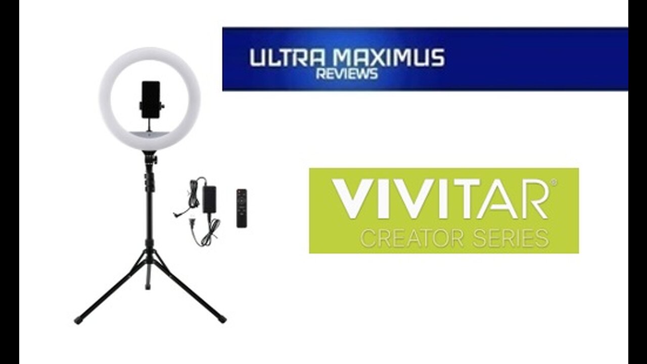 💥 Vivitar Creator Series 18 inch Light Ring Set