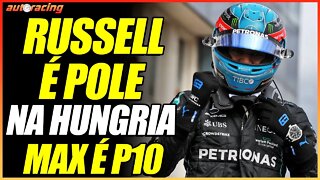 MERCEDES QUEBRA A BANCA E FAZ A POLE NO GP DA HUNGRIA EM BUDAPESTE | TREINO DE CLASSIFICAÇÃO F1 2022