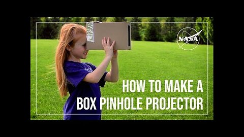 How to make a Box Pinhole Projector