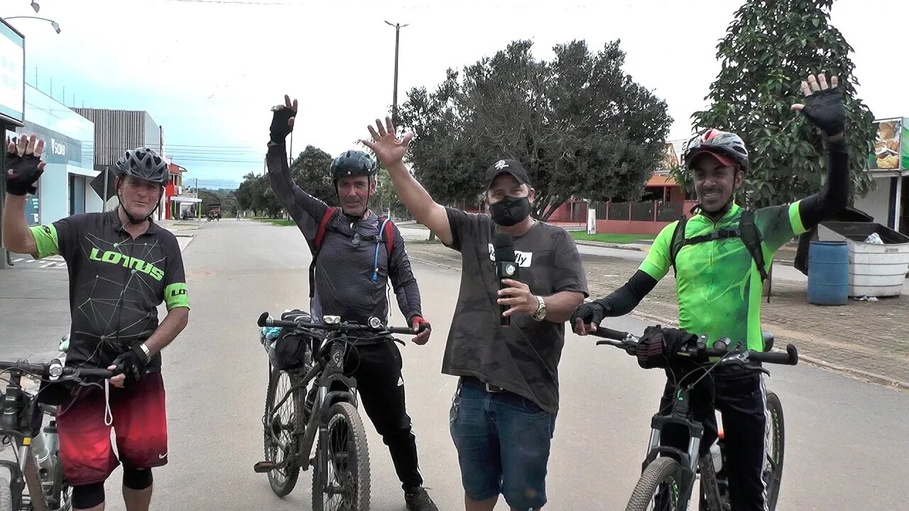 Chegada dos Ciclistas de Costa Marques a Alta Floresta mais de 300 Km