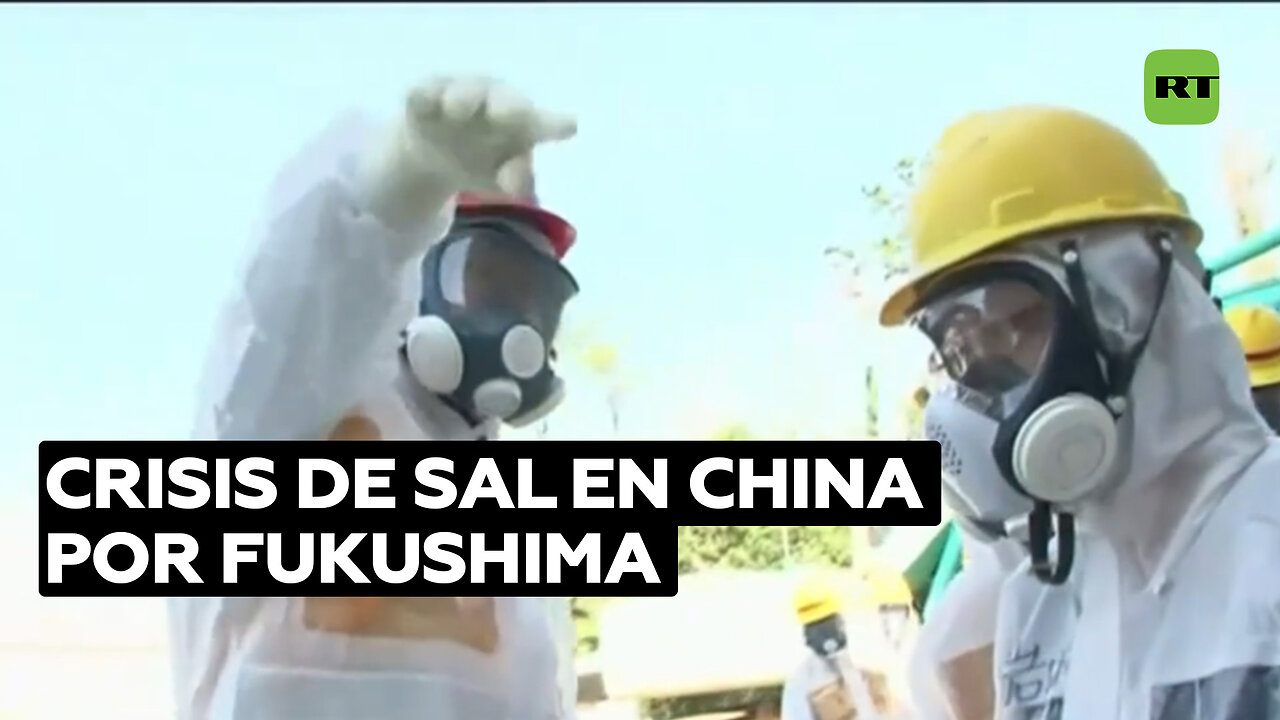 Chinos compran sal masivamente por temor a los efectos del vertido de aguas de Fukushima