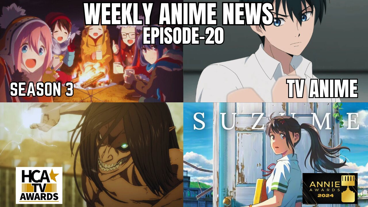 Weekly Anime News Episode 20 | WAN 20