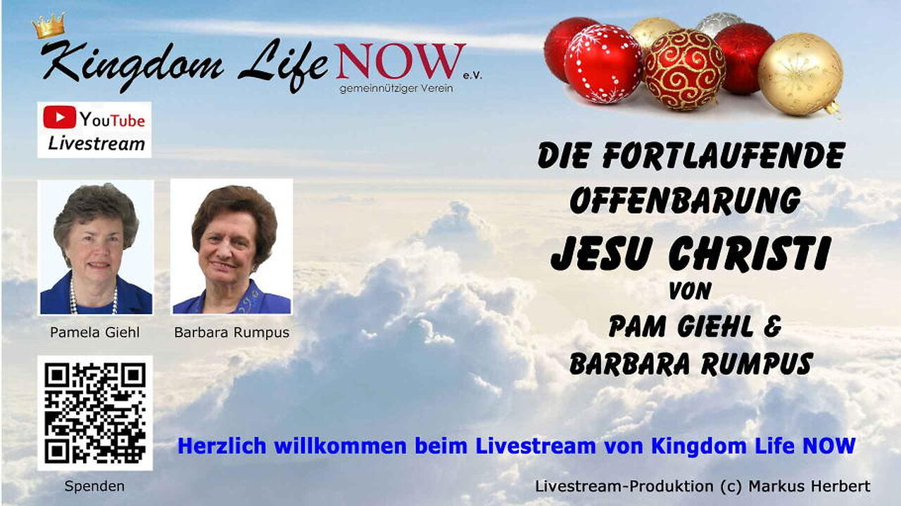 Die fortlaufende Offenbarung Jesu Christi (Pam Giehl & Barbara Rumpus / Dez. 2022)