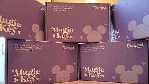 Magic Key 🔑 Charter Members Welcome Packages Unboxing October 2021