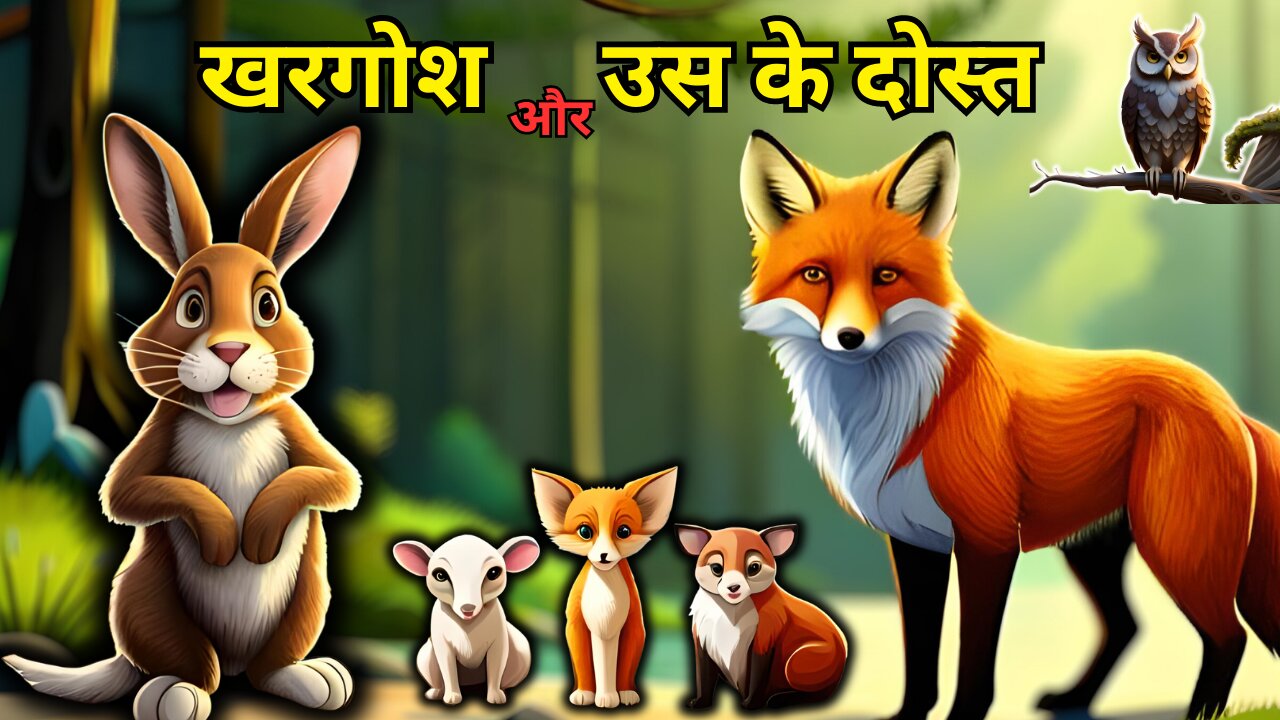 Rabbit story | cartoon Story | kids storys | kids video | bachho ki khani |