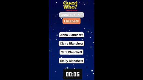 Guest Who #51 Quiz, Info, Facts and a Quote! | Elizabeth