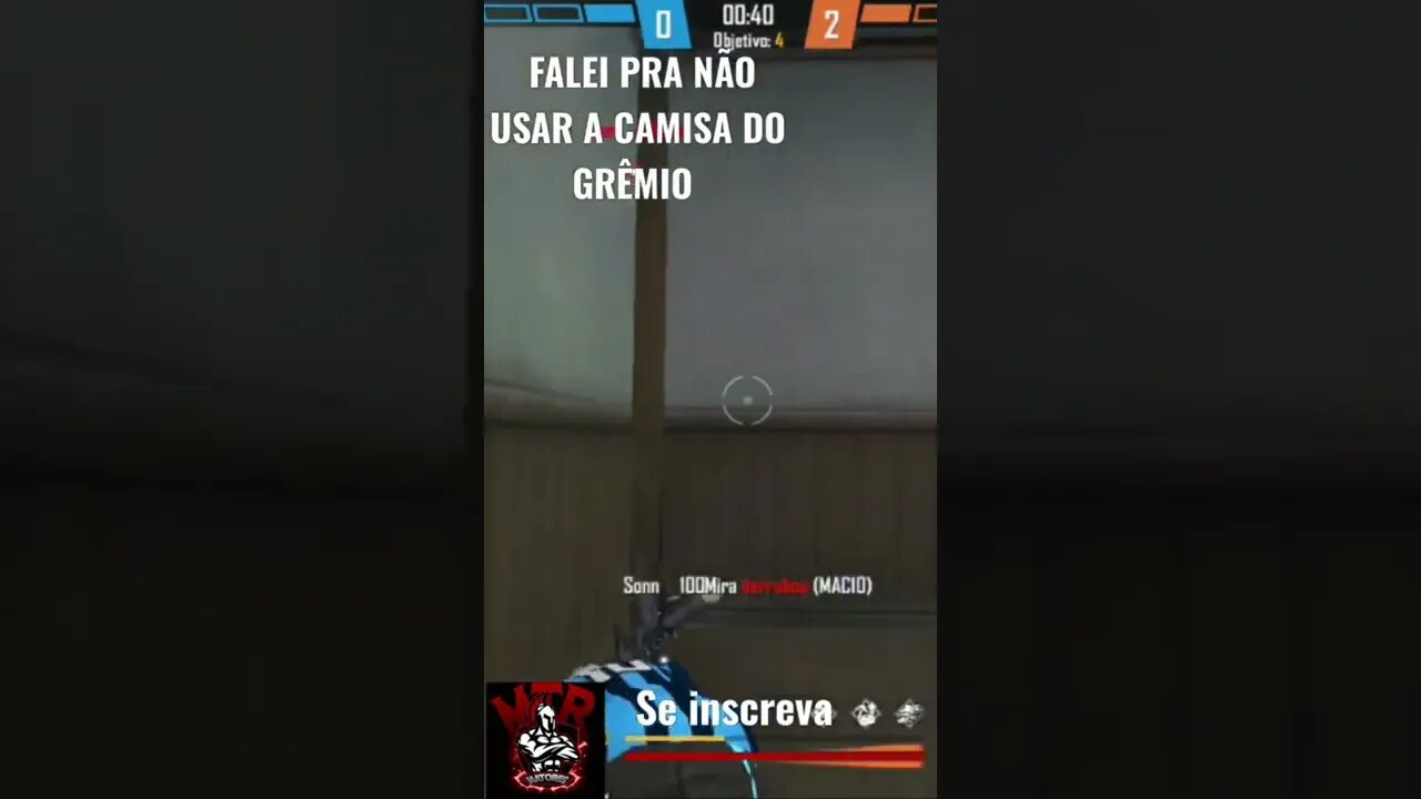 DE QUEDA TODO GREMISTA ENTENDE, JÁ DE FREE FIRE...