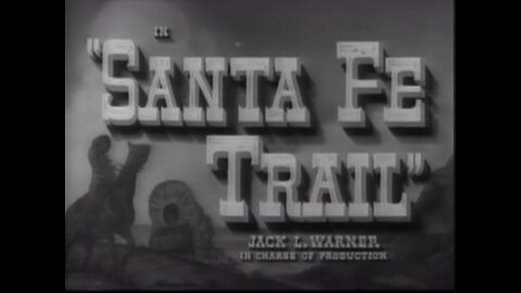 Santa Fe Trail: (1940) B&W Western starring Ronald Reagan, Errol Flynn, Olivia de Havilland