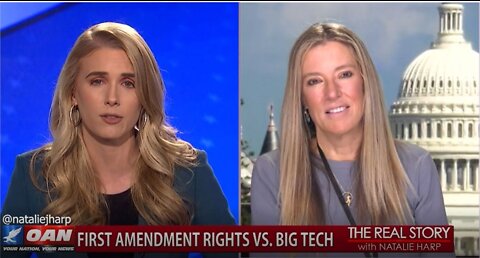 The Real Story - OAN 1st Amendment vs. Big Tech with Katie Sullivan