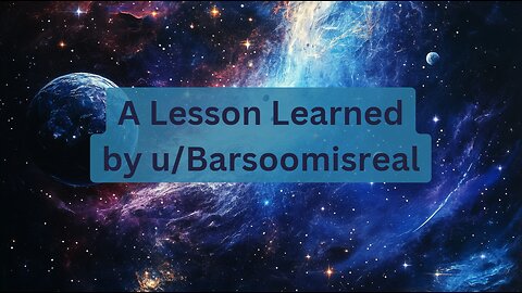 HFY Stories: A Lesson Learned by u/Barsoomisreal