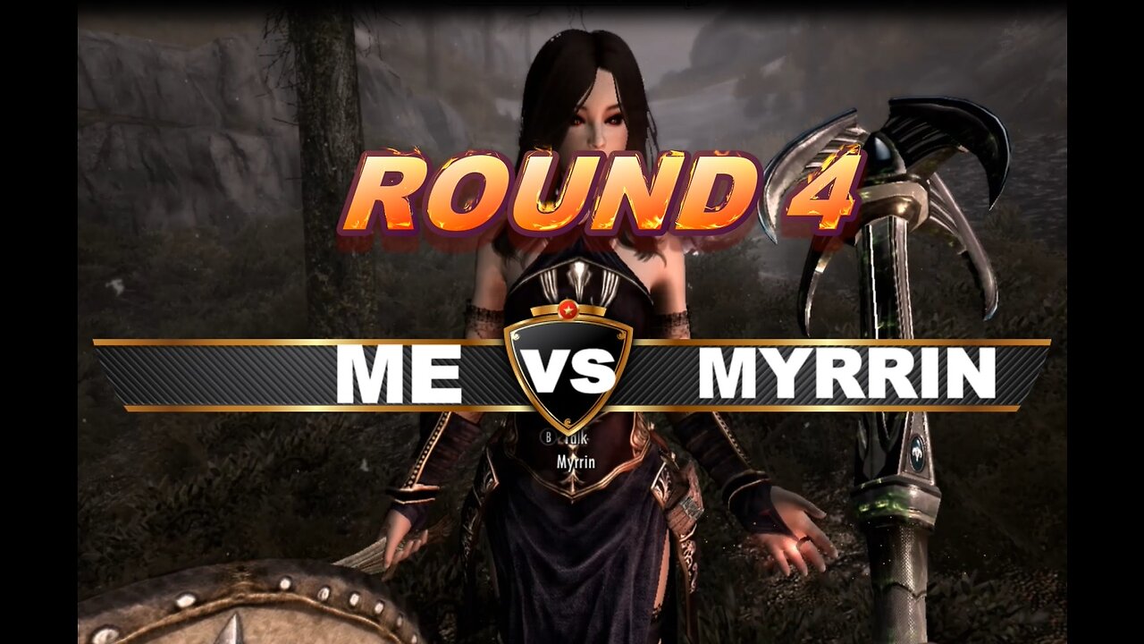 Follower Sparring in Skyrim 05 Myrrin