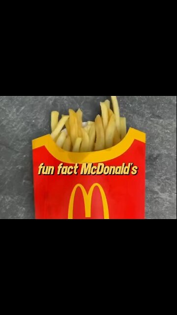 MacDonald's French fries are not the same as they used to be