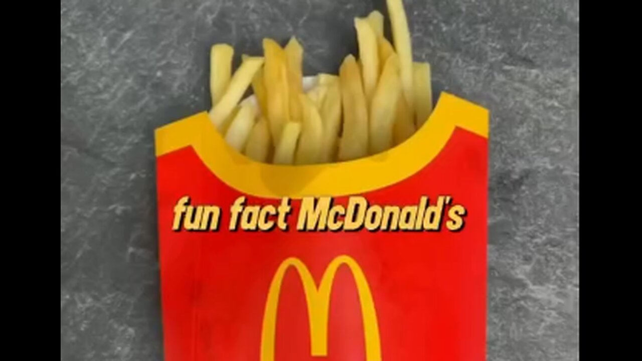 MacDonald's French fries are not the same as they used to be