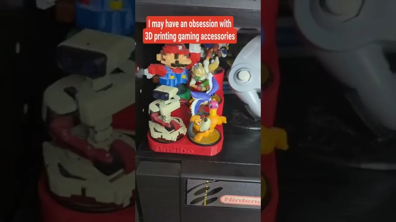 3D Printed Video Game & Accessory Storage Obsession