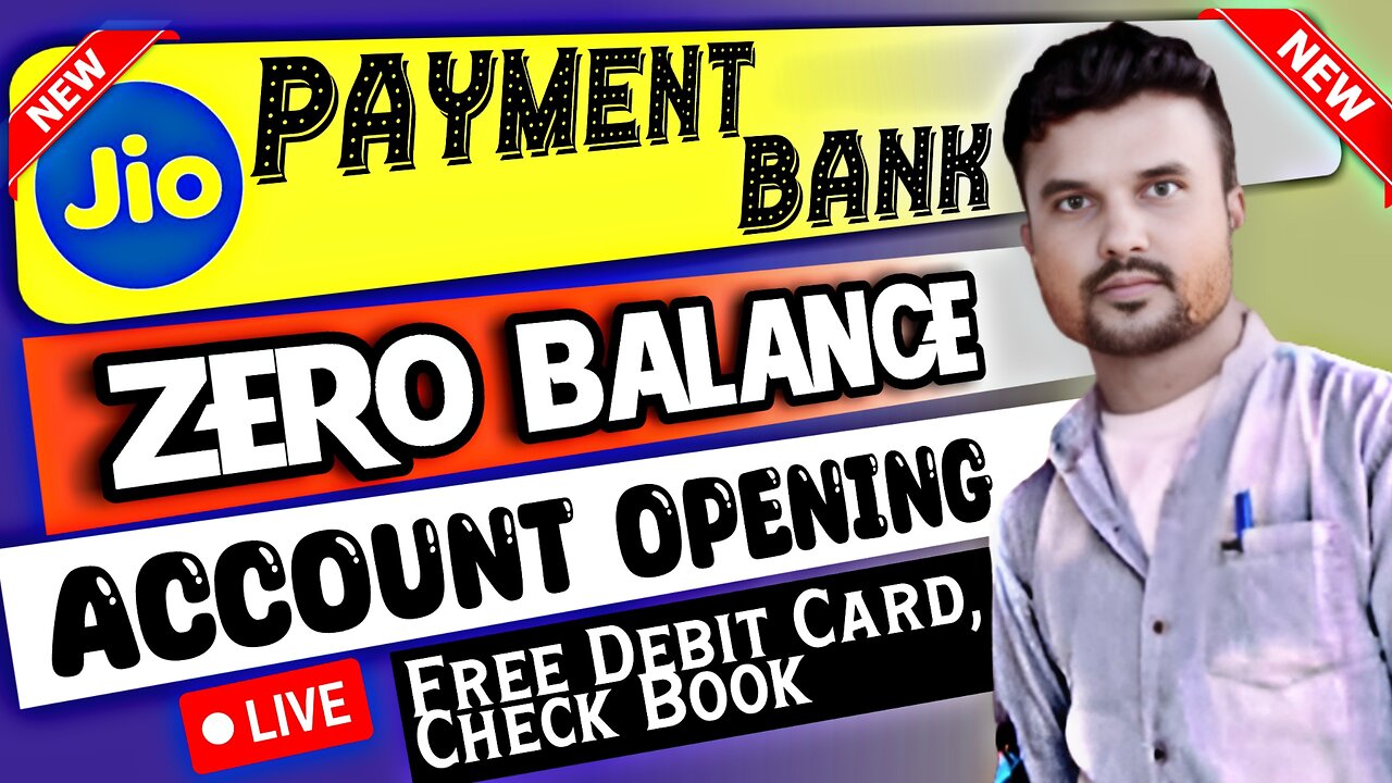 Jio Payment bank account opening online |How to open jio payment bank ||