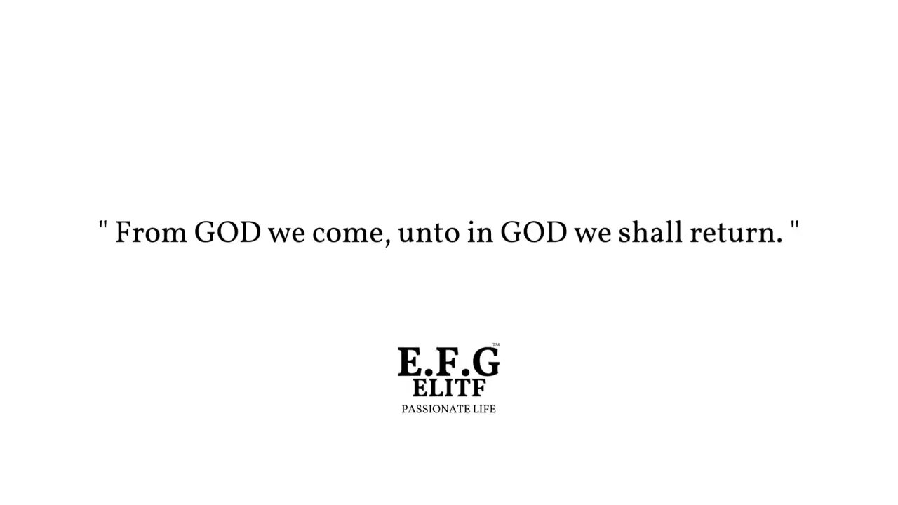 The Next 365 Days Think Passion, Think EFGELITF®, We build value for the future #EFGELITF