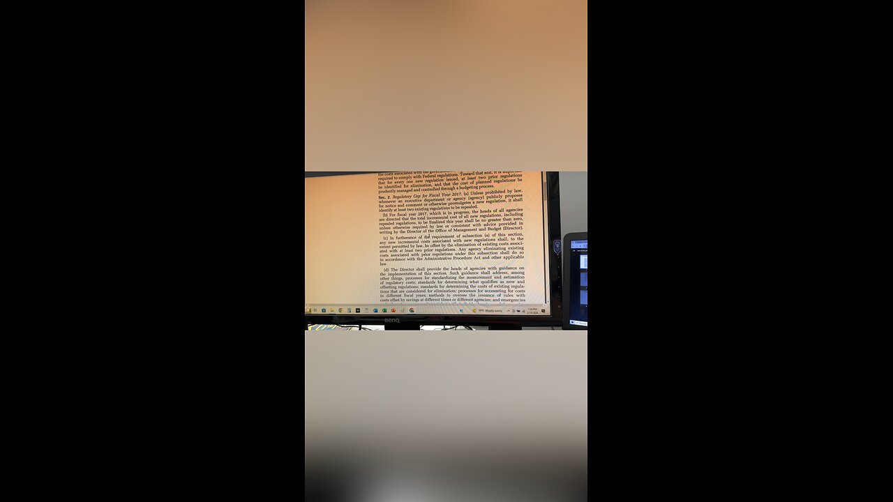 EO 13771 Reducing Regulation and Controlling Regulatory Costs