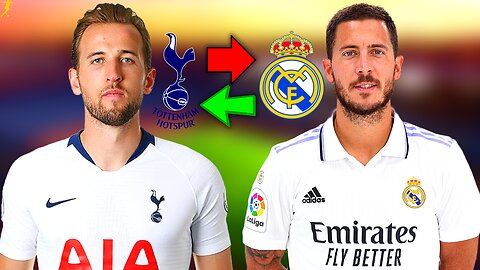 REAL MADRID OFFERED HARRY KANE IN SWAP DEAL FOR HAZARD😮