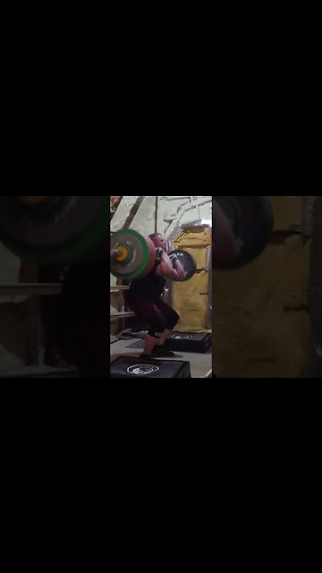 143 kg / 315 lb - Low Block Clean and Jerk