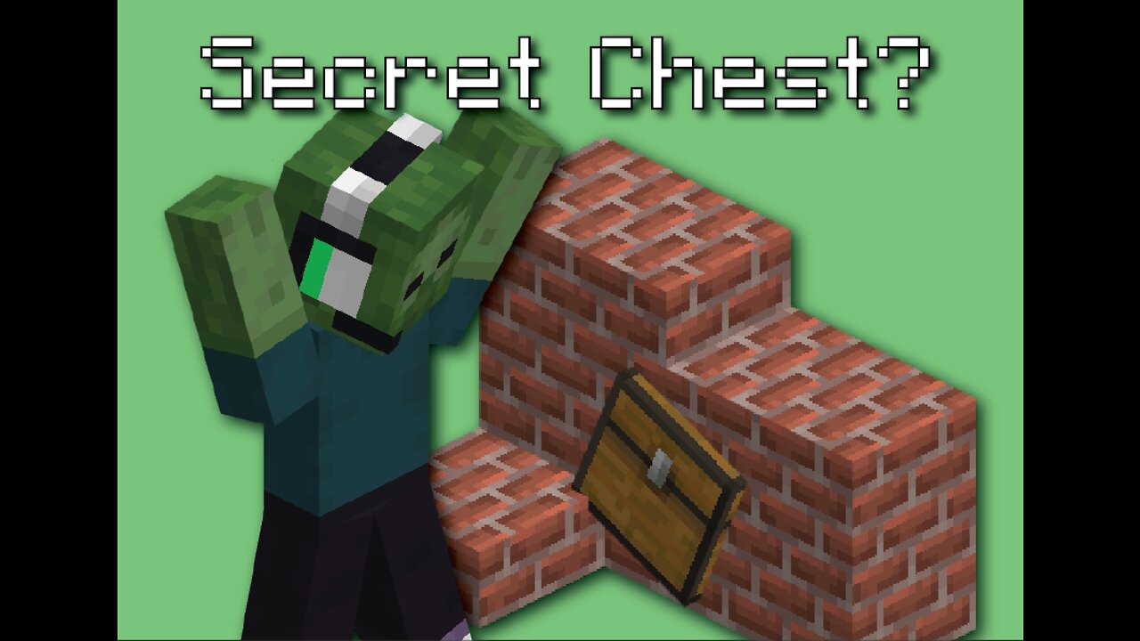 Minecraft | Easy Secret Wall Storage!