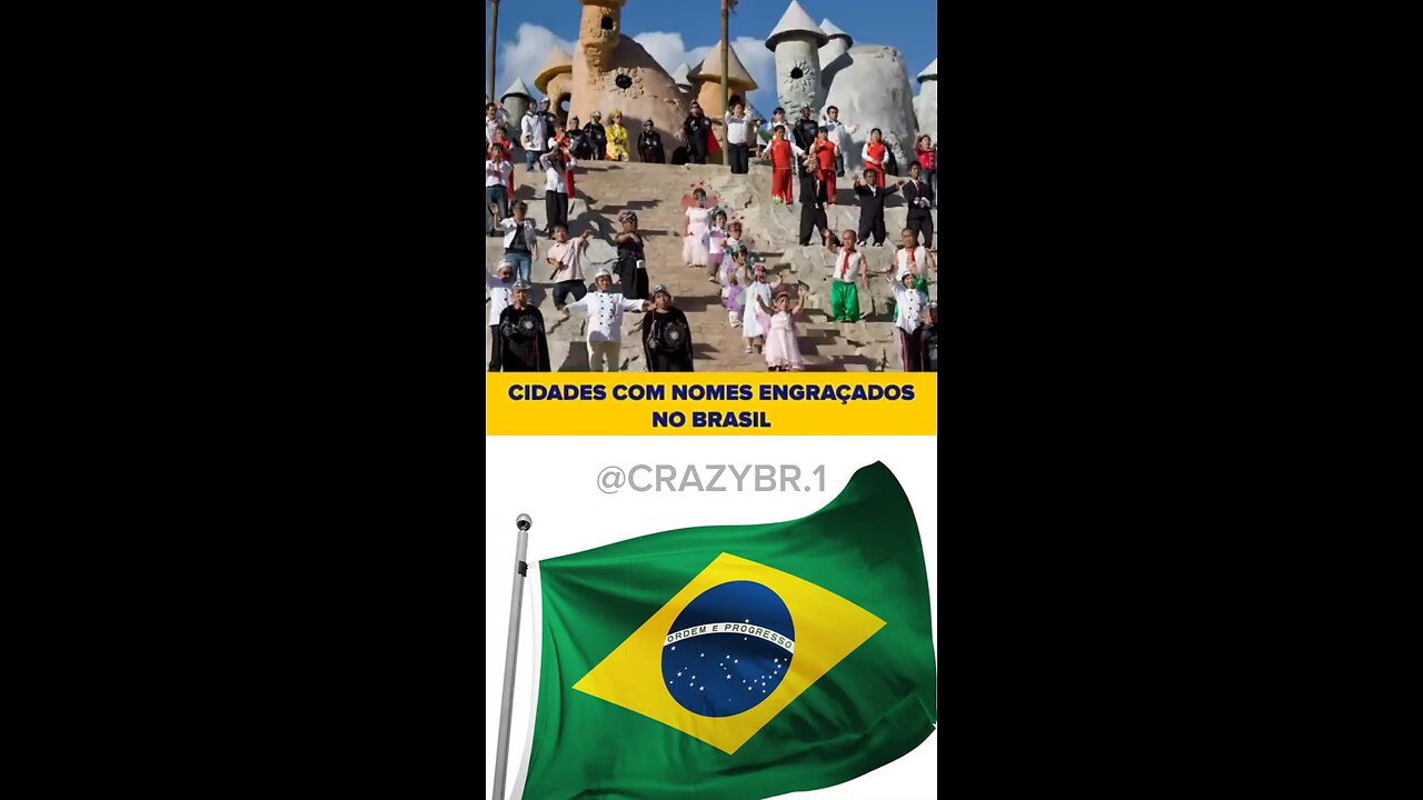 CIDADES COM NOMES DIFERENTES BR #engraçado #diferente #cidade #NOMES #curiosidades