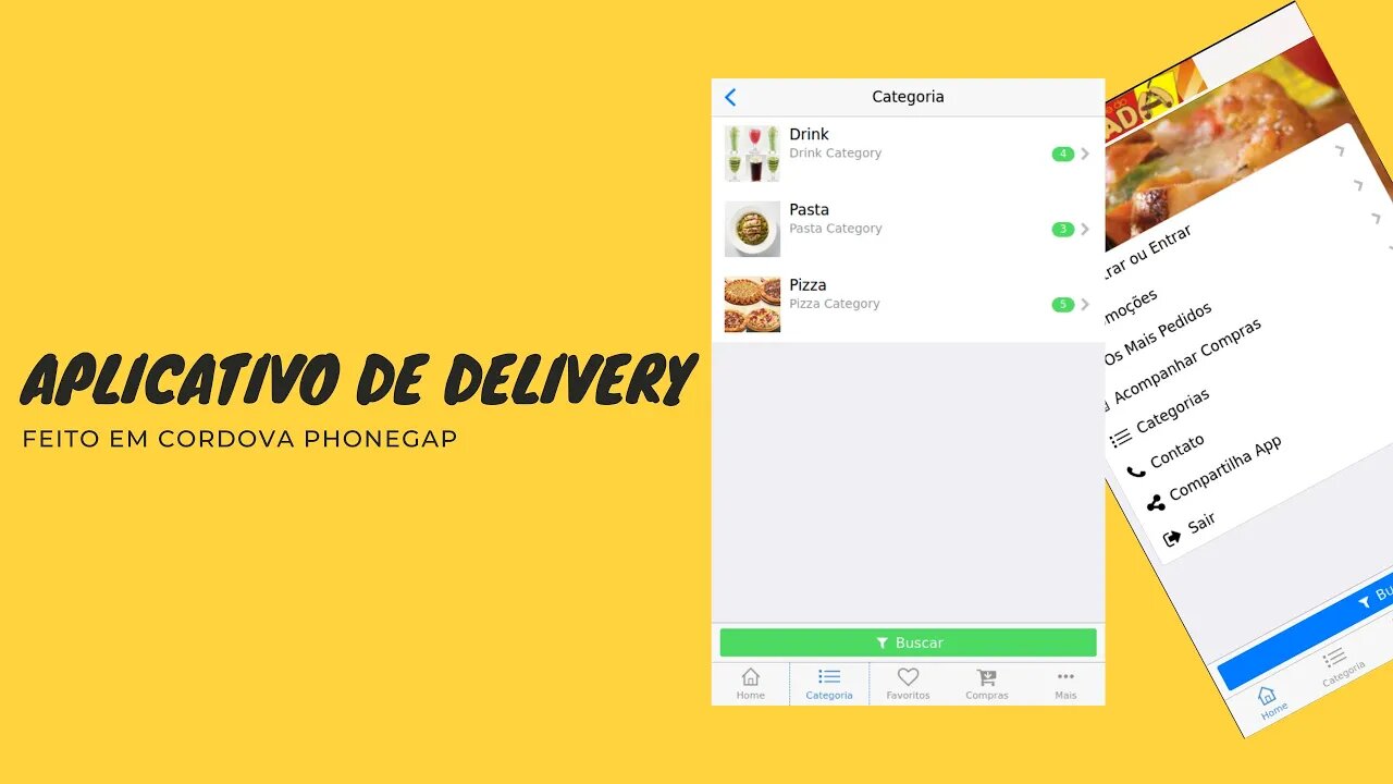 Delivery em Cordova Phonegap