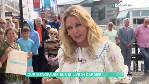 Carol Vorderman Tight Trousers 20220727