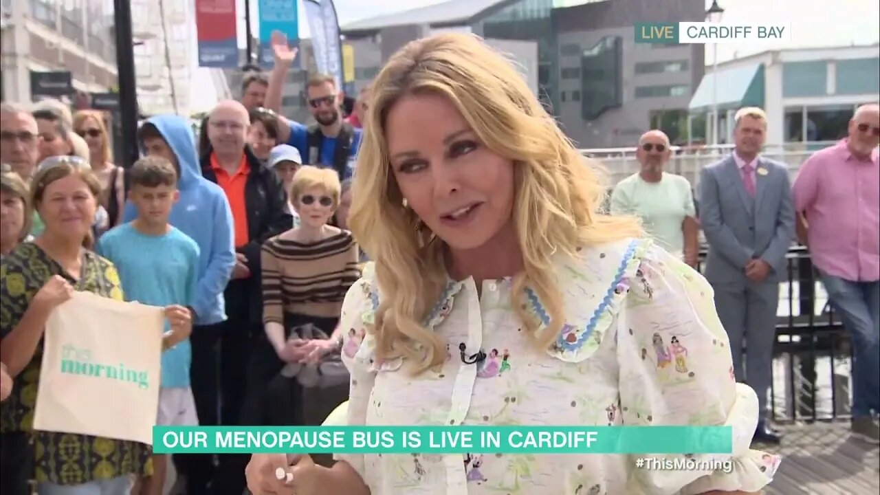 Carol Vorderman Tight Trousers 20220727
