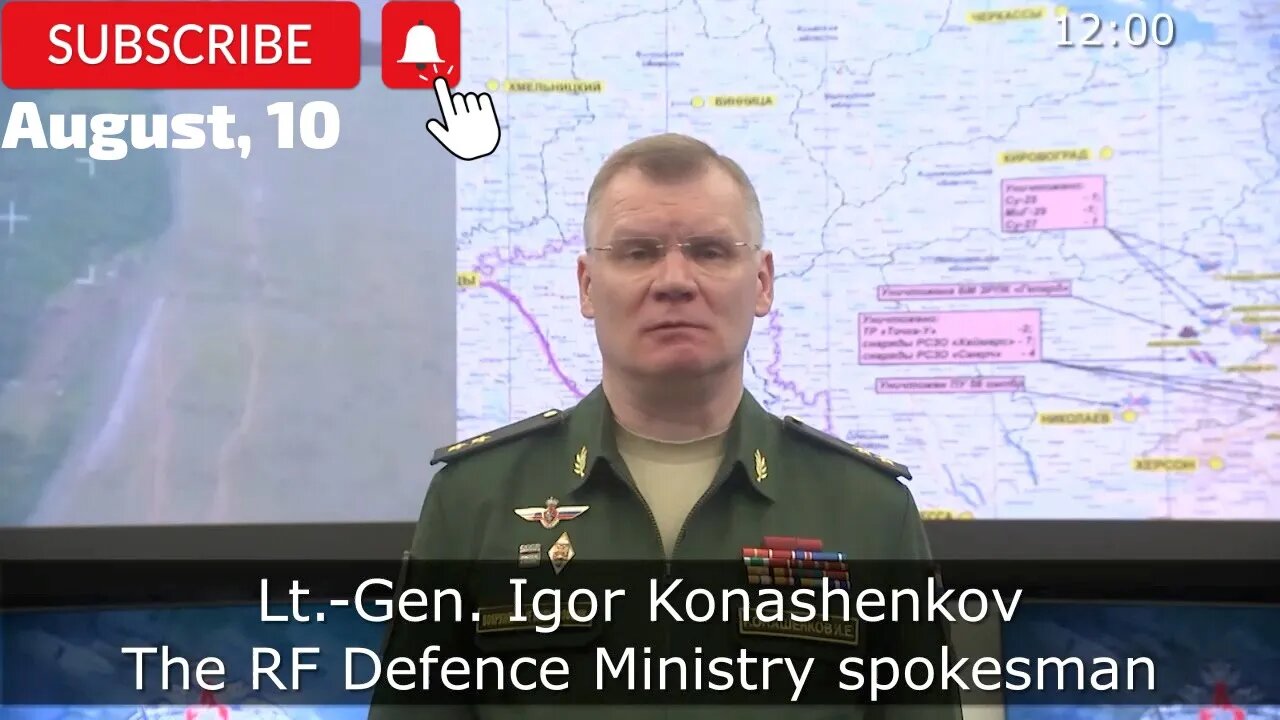 Russian Defence Ministry report on the progress of the special military operation in Ukraine!