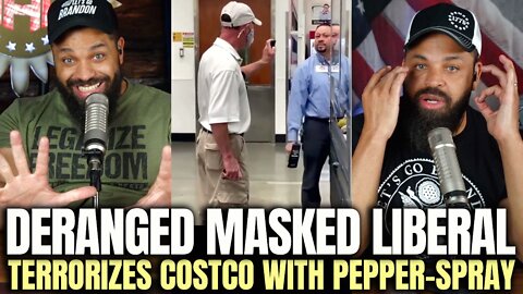 Deranged Masked Liberal Terrorizes Costco With Pepper Spray