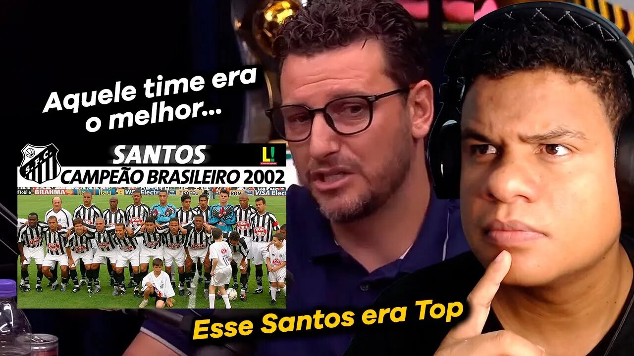 ELANO EXPLICA COMO SURGIU OS MENINOS DA VILA (SANTOS 2002)