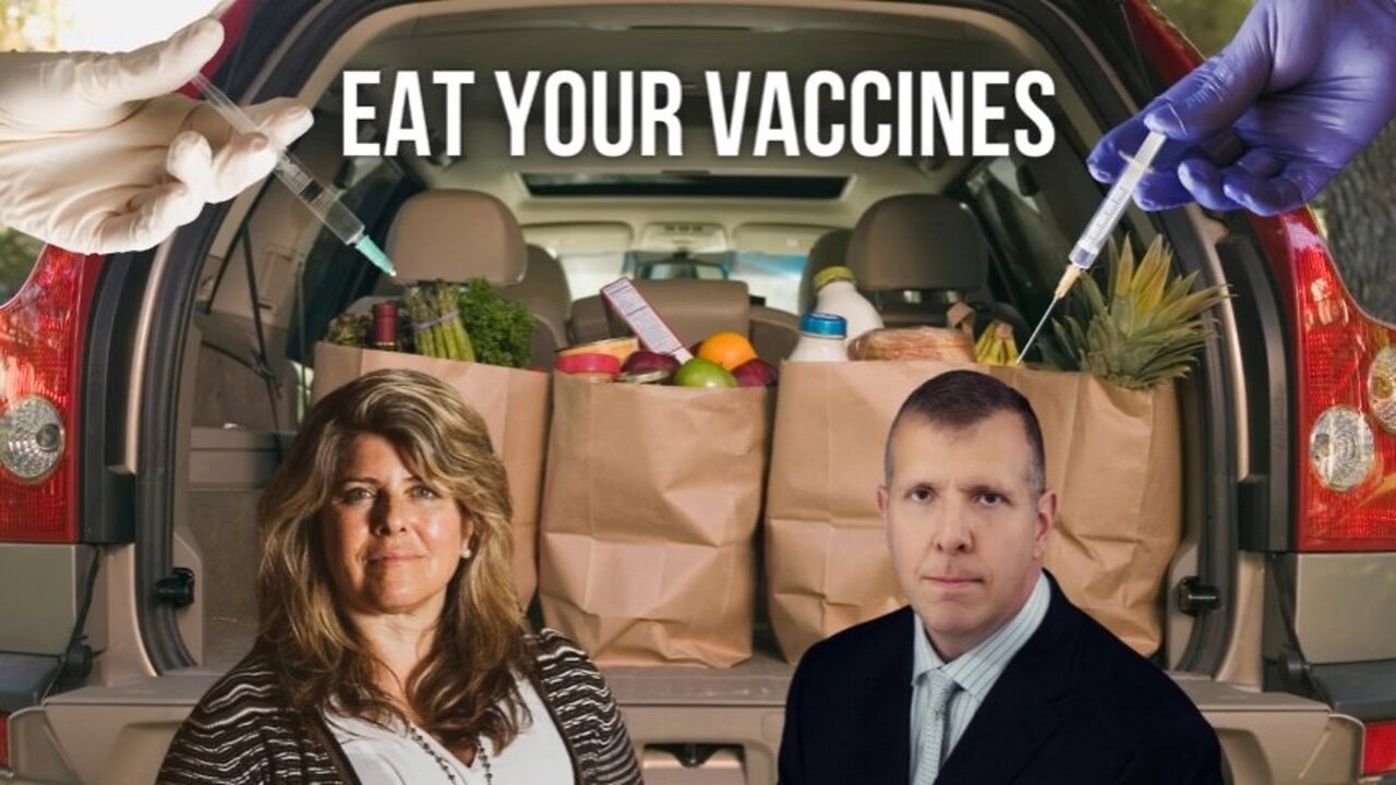 Eat Your Vaccines- mRNA Gene Therapy Is Coming to the Food Supply THIS MONTH?