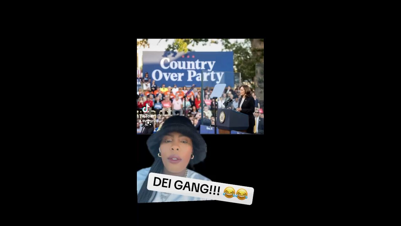 DEI GANG!! SMH