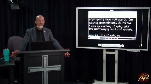 A Greek Lesson on John 1:2-18