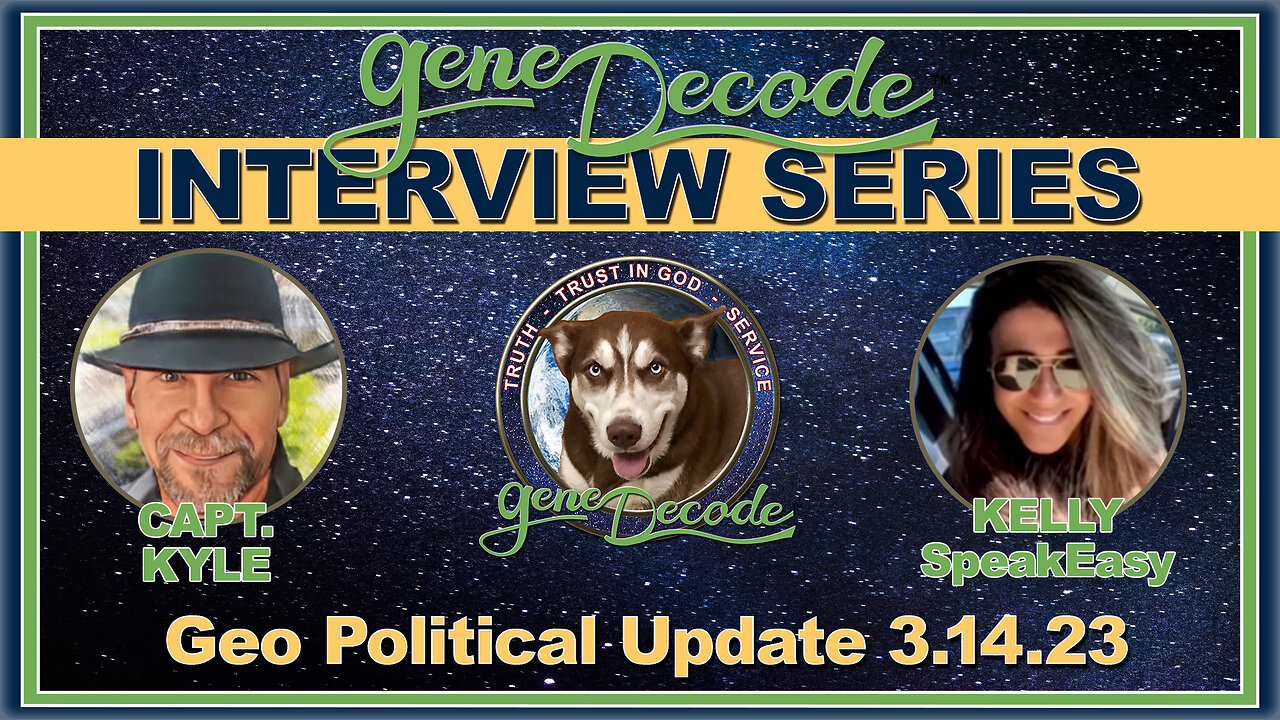 Capt. Kyle & Kelly SpeakEasy Interview gene Decode (held on 3-8-2023)