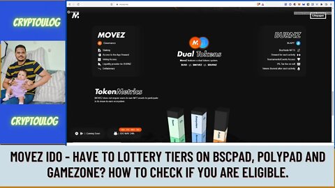 Movez IDO - Have To Lottery Tiers On Bscpad, Polypad And Gamezone? How To Check If You Are Eligible.