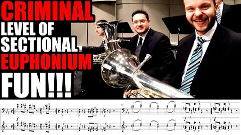 CRIMINAL LEVEL OF FUN IN EUPHONIUM SECTION!!! OLEEEE!!!
