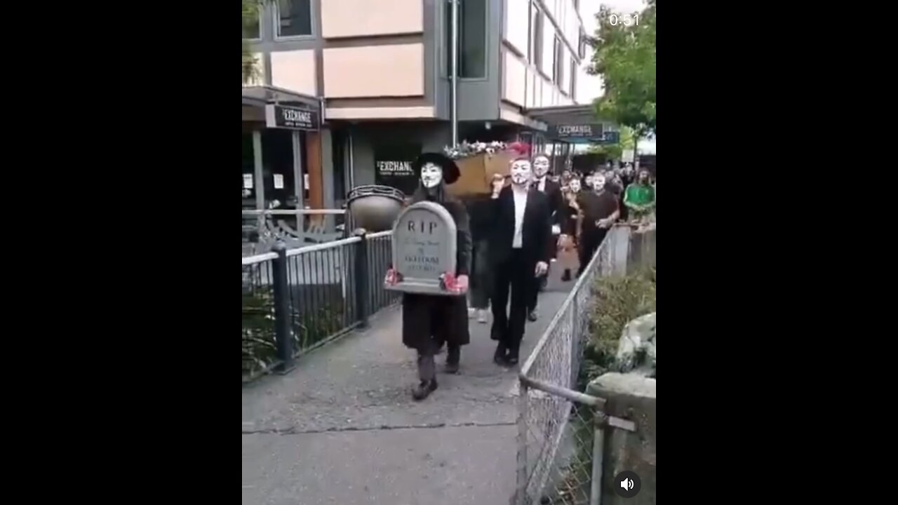 Freedom Funeral in Germany 😳