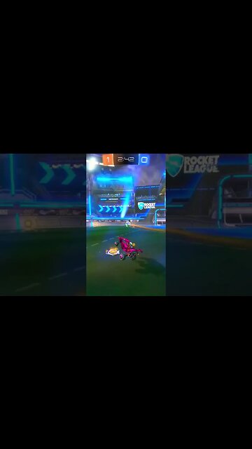 Rocket League Crazy Angle Goal #shorts #shortsfeed #rocketleague #goal #rl #rocketleagueclips #crazy